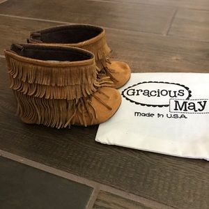 Gracious May Classic Chestnut Moccasins